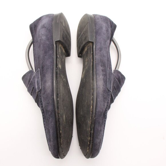 To Boot New York Men's Size 11 Leather Suede Penny Loafer Navy Blue - Picture 8 of 11
